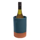 Sintra Glazed Terracotta Wine Cooler - Ink Blue image 1