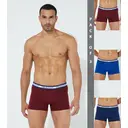 GANT Hom Caleçon Slip 3P Gant Bleu Marine Rouge XL image 4