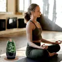 JU7CER Porte-encens classique vert à émail changeant image 3