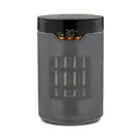 Morphy Richards HeatFlux 1.5kW Bedside Ceramic Fan Heater with Remote Control – Grey, 825051 image 0