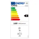 CHiQ JR99DWE Congélateur 99 L, congélation 4 étoiles, silencieux, classe énergétique E - Blanc image 9