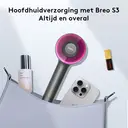 Breo Scalp3 Shiatsu Massageborstel - IPX7 waterdicht, draadloze elektrische massageborstel voor diepe hoofdhuid- en haarmassage, draagbare hoofdmassageapparaat voor spierontspanning image 5