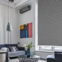 Sekey Plissé Occultant Sans Perçage - Klemmfix - Opaque - Protection Solaire - 90x120cm, Foncé image 4