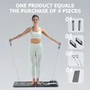 Capelli Sport Table de reformateur multifonctionnelle pour entraînement du tronc, salle de sport à domicile portable et pliable image 9
