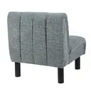 Accent Chair Lily Panelling Grey image 4