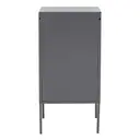 Interiors by Premier Storage Locker Academy Metal Cabinet Grey Small image 1