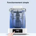 ANYCUBIC Wash & Cure 3 Plus, machine de lavage et de durcissement UV 2-en-1 pour imprimantes 3D résine LCD/SLA/DLP, taille de lavage 228 × 128 × 260 mm image 8