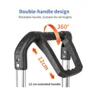 Strong bird 2026 New Premium Foldable Aluminium Alloy Frame Shopping Trolley, European Choice with Adjustable Handle, High Load Capacity & Multi-Functional for Home & Supermarket Shopping, New Year Sale , Top gift picks image 1