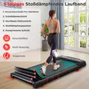 Tapis de marche 3-en-1 sous le bureau, 1 à 6 km/h, avec application et télécommande image 4