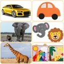 0613YL Premium Montessori Felt Quiet Book: A Screen-Free Learning Adventure for Kids image 3