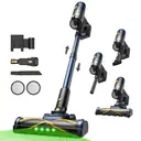 Vexilar V12 Cordless Vacuum Cleaner, 50KPa/450W/50Mins, Lightweight Cordless Vacuum with Anti-Tangle, LED Touchscreen, GreenEye Tech, Detachable Battery, Stick Vacuum for Hardfloor Carpet and Pet Hair UK image 0