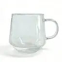 Ju7cer Transparent cup Glass Cup Tea Glasses Drinking Glasses Coffee Glass 280ml 1pc image 4