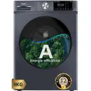 【Vakantiegeld Deal】CHiQ - Wasmachine - 9 KG - Space Pro - 16 programma's - AI Smart - Stoomwassen & Quick Wash - 12 jaar garantie op motor - Energieklasse A CFL90-14586IM3XA image 1