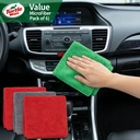 TURTLE WAX Value Microfibre Cloths (Pack of 6) image 2