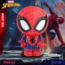 1pc Marvel Spider-Man Piggy Bank Officially Licensed 3D PVC Stereo Figurine Money Box Coin Bank Savings Jar Waterproof Shatterproof Collectible Desktop Organizer Home Decor Gift image 4