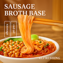 Baijia - Nouilles au goût de gros intestins, 5 paquets de 540g image 4