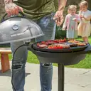 George Foreman Indoor/Outdoor Grill, Non Stick, Compact, Fast Heat Up, Adjustable, Stylish - 22460 image 3