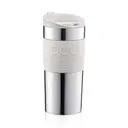 Bodum Gobelet de voyage isotherme argent et blanc - 350 ml image 0