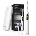 SAKYPRORAL Electric Toothbrush with AI Smart Screen for Adults Kids | 150-Day Battery, Real-Time Brushing Map | Whitening Mode, 3-Min Timer, Travel Case | Family Sonic Electric Tooth Brush (G5S White) image 6