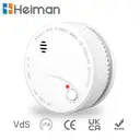 HEIMAN Smoke Detector, 10 Year Fire Alarm, EN 14604 Certified, Photoelectric Smoke Detector, Lithium Long Term Battery, Fire Detector, 85 dB Alarm (Pack of 5) image 3