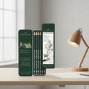 Faber-Castell 9000 Lot de 6 crayons graphite image 7