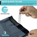 Triplast Mailing Bags 17x24" Grey Pack of 50 image 2