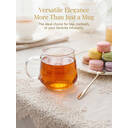 Ju7cer Transparent cup Glass Cup Tea Glasses Drinking Glasses Coffee Glass 280ml 1pc image 1