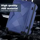 20/24/28 Inch Luggage Set Lightweight Rolling Suitcase with Vanity Case image 8