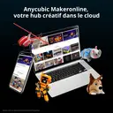 ANYCUBICxJOYBUY Imprimantes 3D Kobra S1 Combo 250*250*250 mm Vitesse d'impression jusqu'à 600 mm/s image 9