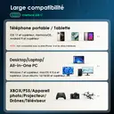 DigiEra LPS2000M-1 SSD portable magnétique 1 To USB 3.2 Gén. 2x2 Jusqu’à 2000 Mo/s Noir image 2
