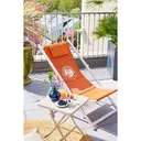 Hesperide Table d'appoint pliante carrée Greensboro - argile image 3