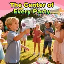 TOKKY Electric Bubble Gun for Kids, 36-Hole High-Density Bubbles, Leak-Proof Large Bottle, Colorful Lights, Includes Refill Fluid, Easy Assembly Outdoor Toy - Pink image 7