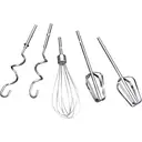 Quest Professional Hand Mixer - Red/Silver, Multi-Speed with Turbo Function and Attachments - Model 35820 image 1