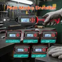 Movecrab Digitaler Drehmomentschlüssel 1.5-30 Nm Bereich mit doppeltwirkender Ratsche ±2 % Genauigkeit mit Vibrationsalarm und LED-Warnanzeige image 7