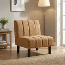 Accent Chair Lily Panelling Mustard image 0