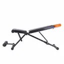 HEAD HA369 Banc de fitness pliable - Noir & orange image 2