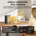 PELONIS Chauffage soufflant céramique 2000 W image 3
