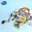 Porte-carte Lanyard Disney Stitch Officiel – Accessoire Thématique Animé avec Impression Vive, Étui Transparent pour Carte d’Identité, Idée Cadeau Stitch image 2