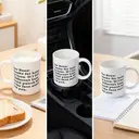 Alphynix Dear Boss, Thanks For Being My Boss, If I Had A Different I Would Punch Him And Find You 11 Ounces Funny Coffee Mug image 5