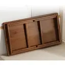 CHZIMADE 1PC Bamboo Folding Coffee Table Tea Picnic Table Foldable Low Table Japanese Style image 3