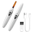 Sunluxy S600 White Electric Eyelash Curler, Natural Curling Long-lasting Shaping, LED Temperature and Power Display, Smart Safe Automatic Power-off, Rechargeable Portable Eyelash Curler image 0