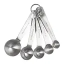Tala Stainless Steel Measuring Spoons, 5 Piece Set for Measuring Dry and Liquids with Clear and Easy to Read makring on Each sppon to Know The measurment image 5