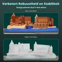 ANYCUBIC Kobra 3 Max Combo multicolor filament 3D-printer met hoge printsnelheid tot 600 mm/s, bouwvolume 420 × 420 × 500 mm image 9