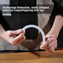 WORKPRO 100pcs Hot Melt Glue Sticks, 200x11mm, Transparent, Universal Glue Gun Sticks for DIY Crafts and Hobbies image 5