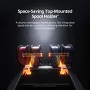 Anycubic Kobra X Multi-Color 3D Printer, 4-Color Built-in & 19-Color Expandable, 260 × 260 × 260 mm, Up to 600 mm/s High-Speed Printing, LeviQ 3.0 Auto-Leveling, AI Detection image 9