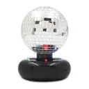 GLOBAL GIZMOS Table Lamp Disco Ball Rotating Silver/Multicolour Large image 2