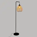 Delia arch floor lamp 149.5 cm high natural metal image 2
