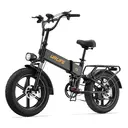 URLIFE T5 adult E-bike 750W 48V 13Ah battery Foldable Electric Bike,20-inch All-terrain fat tire E-Mountain bike URLIFE T5(bl image 0