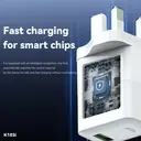PAVAREAL K103 British standard 22.5W fully compatible white charger lightning kit image 5
