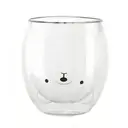 Ju7cer Verre à double paroi ours - 260 ml image 4